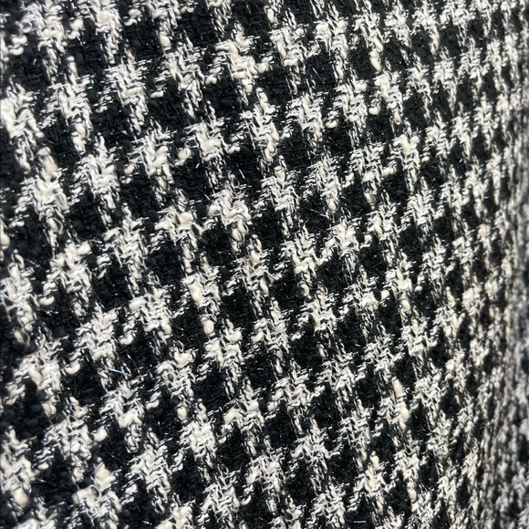 NWT LOFT Houndstooth Tweed Shirt size 12 - Picture 4 of 5
